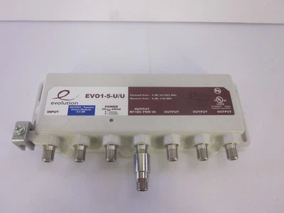 Evolution EVO1-5-U/U Amplifier Signal Splitter - No Power Adapter EUC - Image 1 of 3
