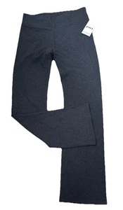 Pact Pants Womens Gray Leggings Organic Cotton Yoga Athleisure SZ L NWT - Picture 1 of 10
