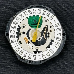 Seiko V532A Quartz Movement Japan Date Wheel Green Gear - Bild 1 von 2