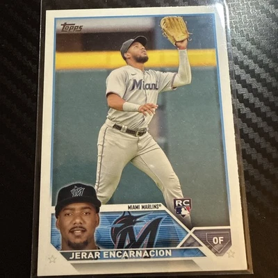 2023 Topps Series 1 - Jerar Encarnacion #318 (RC) - Image 1 of 2