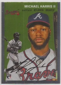 Topps 2023 cromo platino aniversario Michael Harris II #450 RC Atlanta Braves - Imagen 1 de 2
