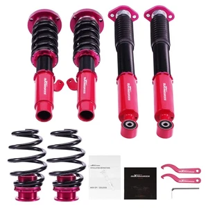 Coilovers Kit For BMW E46 3 Series 24 Ways Adj. Damper Force Coil Spring Struts - Picture 1 of 12
