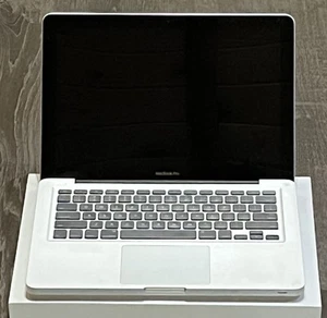 Real Gently Used Apple MacBook Pro Model A1278 Unlocked Reset Silver Color - Picture 1 of 19