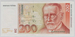 GERMANIA/ GERMANIA 200 D-MARK 1989 XF++ - Foto 1 di 2