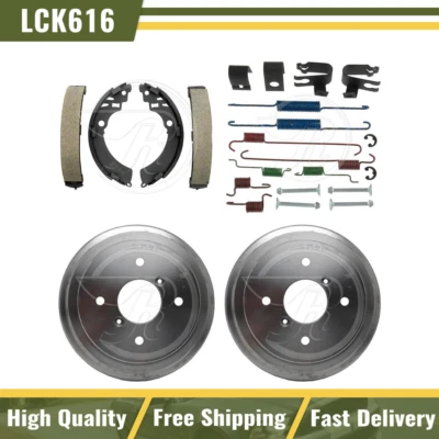 Tambores de freno traseros y zapatas de freno kit de resorte de hardware para Geo Metro 1997 NUEVO Foto 1 de 4