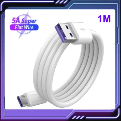 USB C Type C Cable Data Charging Charger Cable for Samsung OPPO Xiaomi Google - Image 1 of 4