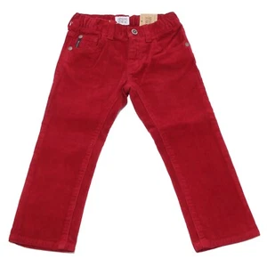 6019R Pantaloni bordeaux bimbo ARMANI JUNIOR velluto a coste trousers pants kids - Picture 1 of 4