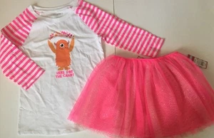 NWT Target Cat & Jack Here For Candy Top & Sparkle Tutu M/L - Picture 1 of 3