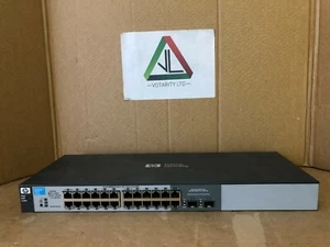 HP ProCurve 1810G-24 Gigabit Switch with No Brackets HP J9450A HP 1810G-24 - Picture 1 of 6