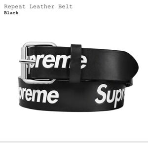 Supreme Black Belts for Men for sale | eBay