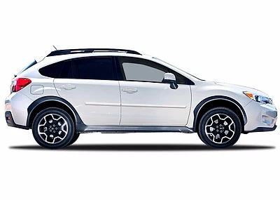 Painted Body Side Moldings 4PCS Door Trim FOR SUBARU XV CROSSTREK 2013-2018 - Image 1 of 3