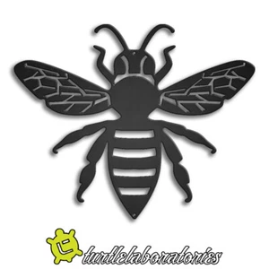 Bee Metal Wall Sculpture Art Hanging Home Deco - Bild 1 von 1