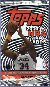 2003 - 04 Topps NBA PACK - "KING" JAMES RC? + ORIGINAL BOX! (*Details Below) - Picture 1 of 2