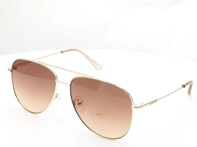Calvin Klein CK19133S 716 Pilot Gold Brown Gradient Mens Sunglasses 57mm - Image 1 of 4