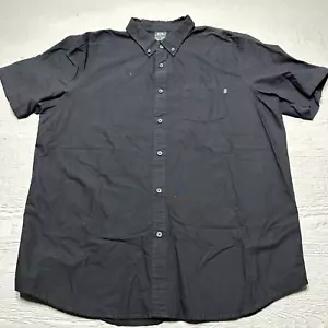 Camisa Oakley para Hombre Extra Grande Negra Regular Mangas Cortas Lona Exterior Informal - Imagen 1 de 12