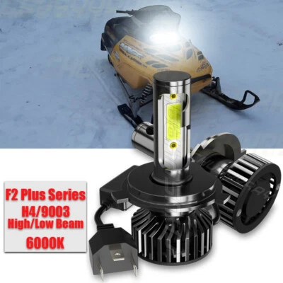 For Ski-Doo MXZ 500 500SS LED Headlight Bulb 2001-2005 2006 2007 2008 2009 White - Image 1 of 4