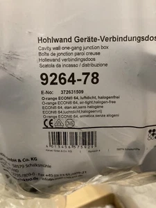 Kaiser Hohlwand Geräte-Verb.dose 9264-78 IP3X weiß Decke Kunststoff 50 Stück - Bild 1 von 2