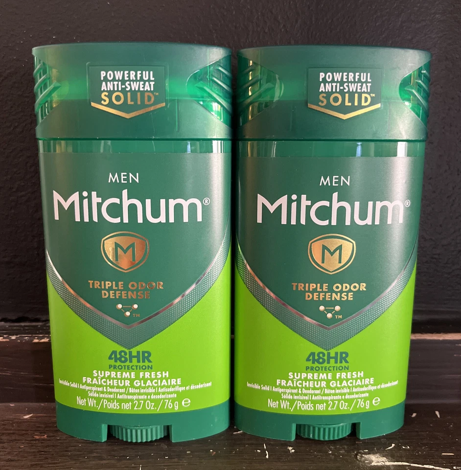 Mitchum Men Triple Odor Defense Invisible Solid Antiperspirant & Deodorant Supr
