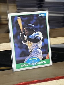 1989 Score - #70 Rickey Henderson