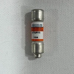 Neu! Mersen Ferraz Shawmut ATQR15 Sicherung 15Amp Paket mit 10 Sicherungen 600V - Bild 1 von 2