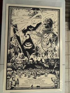 300 Steve Kurth (variante Key Line) serigrafia 24x36" come nuova # di 25 - Foto 1 di 5