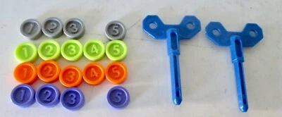 NUEVA CAÍDA ~ MB GAMES ~ TOKEN (S) Y CLAVE (S) DE REPUESTO, ETC. ~ LISTA DESPLEGABLE DE USO  Foto 1 de 2