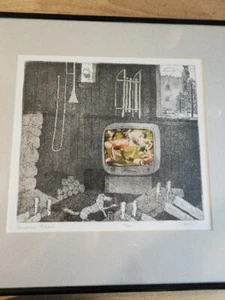 "American Ritual"" gerahmter Stadtdruck 40/200" - Bild 1 von 6