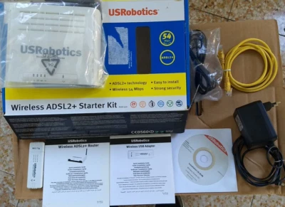 USRobotics adsl2+ Modem router wireless - Immagine 1 di 3