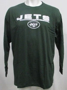 New York Jets NFL Herren grün Langarm 2 Hit Siebdruck - Bild 1 von 7