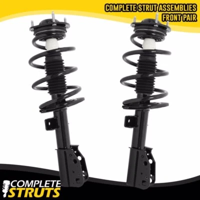 Front Pair Complete Struts & Coil Spring Assemblies for 2013-2016 GMC Acadia Foto 1 de 4