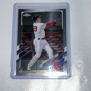 2021 Topps Chrome Bobby Dalbec Rookie #151 - Picture 1 of 2