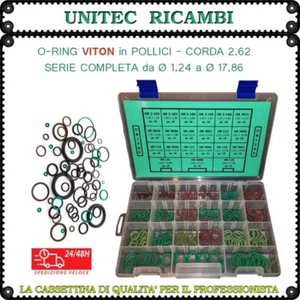 GOLD O-Ring Viton Zoll Seil 2,62 Kassette Nr.1 Dichtungssortiment 210 tlg - Bild 1 von 8