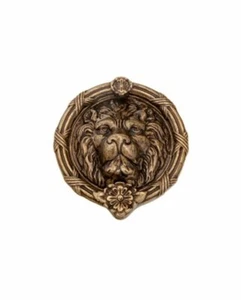 Door Knocker Lion’s Head 8″ Antique Brass Dark - Bild 1 von 1