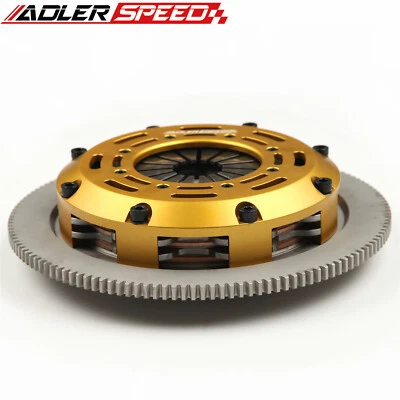 ADLERSPEED RACE TWIN DISC CLUTCH KIT & FLYWHEEL for 2000-06 AUDI TT QUATTRO 1.8T - Image 1 of 4