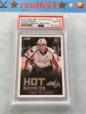 2013 Anthology Score Up #733 TOM WILSON Hot Rookies Perfect PSA 10 Gem Mint Pop1
