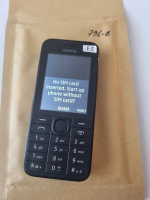 Nokia 207 - Black (EE Networks) Mobile Phone - Image 1 of 2