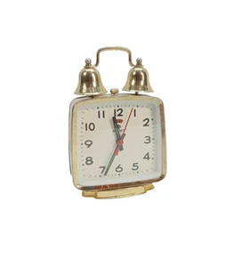 Alarm Clock Perfect Analog Bell Decorative Home Decor Collectible Gift Perfect - Picture 1 of 17