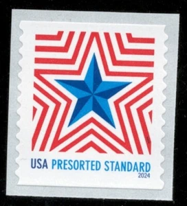 US. 5832. (10c) Radiant Star. Presorted Standard Rate Stamp Single. MNH. 2024 - Picture 1 of 1