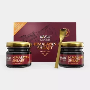 Vasu ayurveda Highest Potency Lab Tested 100% Natural Himalayan Shilajit Resin - Picture 1 of 9