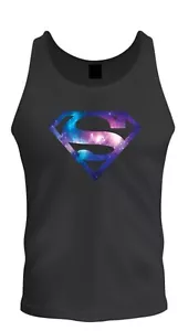 Camiseta Superman Unisex Camiseta Camiseta Negra Camiseta Camiseta Camiseta sin mangas - Imagen 1 de 30