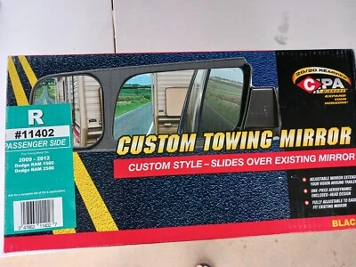 CIPA 镜子 11402 定制牵引镜 适合 09-17 1500 2500 Ram 1500 Ram 2500 — 第 1/4 张图片