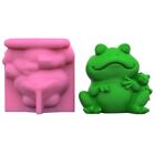 Silicone Flower Mold Succulent Planter Mold Frogs Gypsum Clay