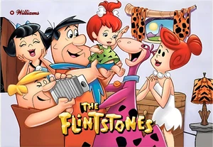 Williams FLINTSTONES Pinball Machine Alternate Translite AWESOME REPLACEMENT #4 - Picture 1 of 1