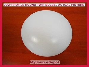 LITHONIA LIGHTING, WALL/CEILING MOUNT, 120 VOLTS, LOW PROFILE ROUND LAMP FIXTURE - Picture 1 of 7