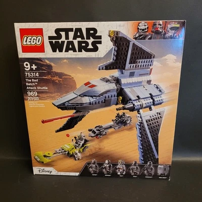 LEGO Star Wars 75314 The Bad Batch Attack Shuttle - NEW SEALED RETIRED - Image 1 of 4