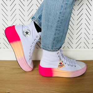 ⭐⭐Converse Chuck Taylor All Star Move Platform Ombre A07372C Kids Shoes Sz 5.5 - Picture 1 of 13