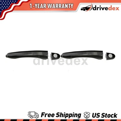 Par de manijas de puerta exteriores Dorman - AYUDA para Hyundai Azera 2006 2007 2008 2009 Foto 1 de 4