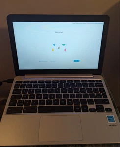 Asus Chromebook C201P Laptop Notebook 11.6" 16 GB eMMC 2GB RAM Blue *AS IS* - Picture 1 of 5