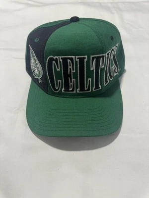 Starter NBA Boston Celtics Snapback Hat Vintage 90s - Image 1 of 4