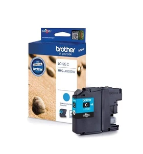 Brother LC-12EC Inkjet Cartridge, Cyan, Single Pack, Super High Yield, Includes - Photo 1/9